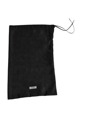 PRADA Authentic Black Logo Drawstring Dust Bag Pouch 13" x 8"